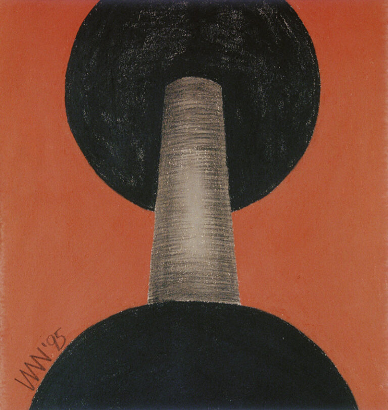 Transformation VIII-VIII, 1995, Pastell auf Papier, 45x50cm